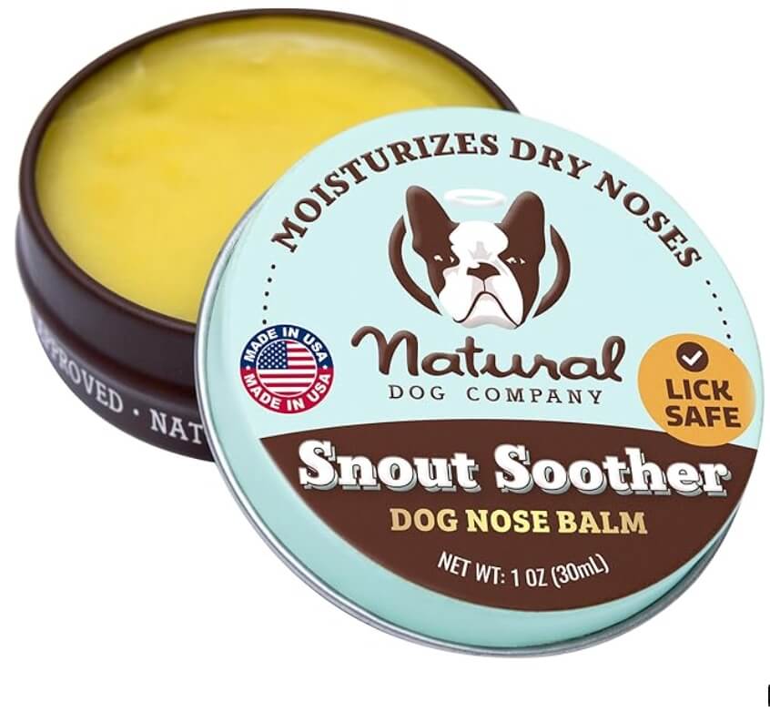 Natural Dog Company Snout Soother Balm – Dog Nose Balm for Dry Cracked Snouts