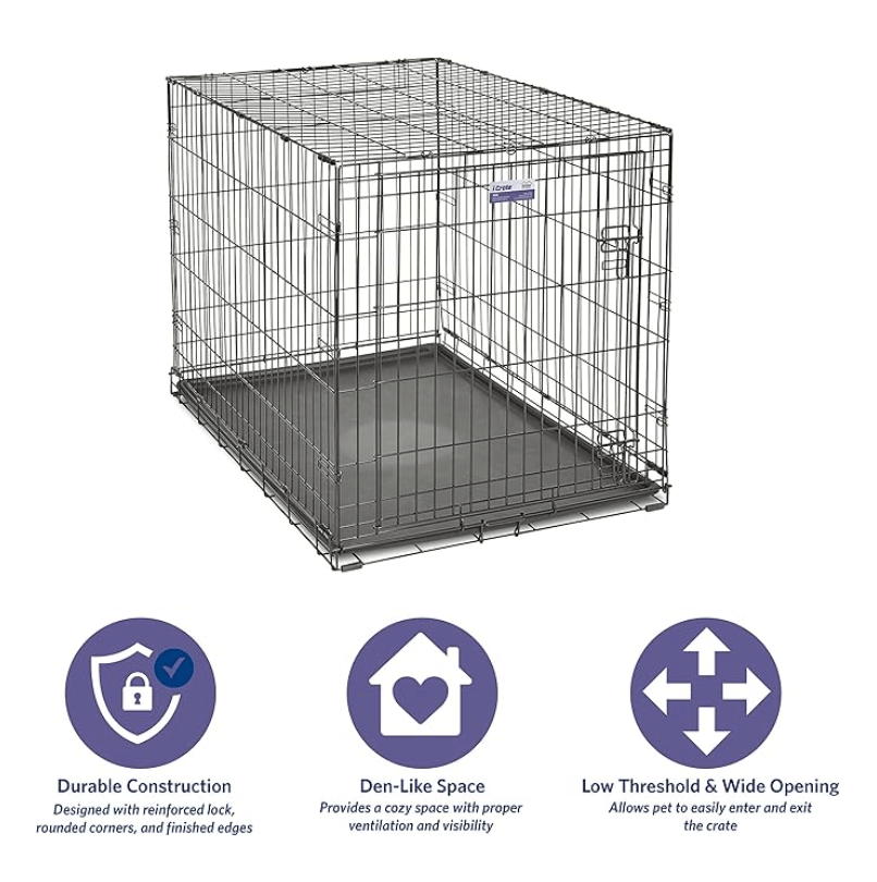 MidWest Homes for Pets iCrate Folding Dog Crate