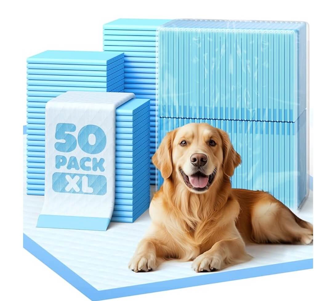 Extra Large Puppy Training Pads (50 Pack)